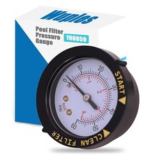 Pool Filter Pressure Gauge Pentair 190059,Rear Mount Pressure Gauge, 1/4" NPT