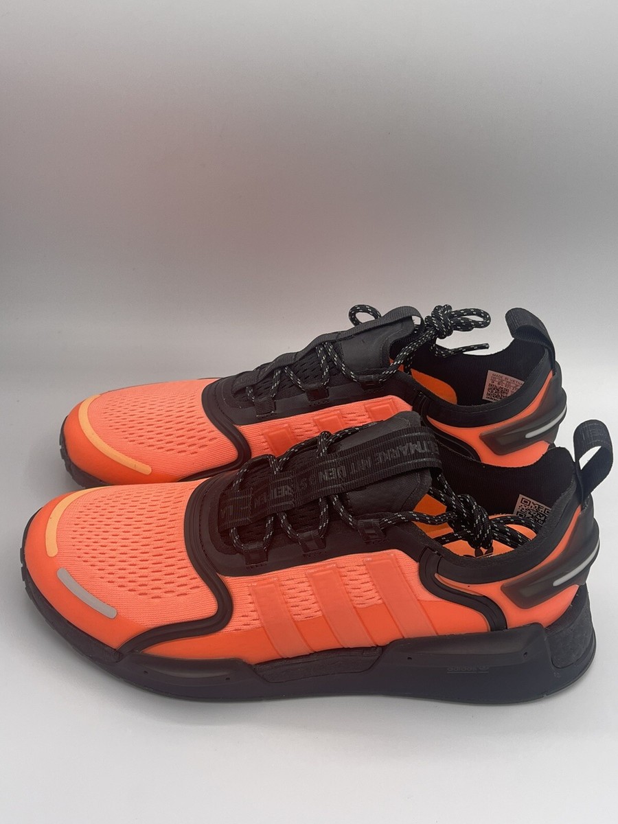 Adidas orange and black trainers sale