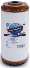 Aquafilter 10" x 4.5" Big Blue Jumbo FCCFE Iron Removal Filter FCCFE10BB