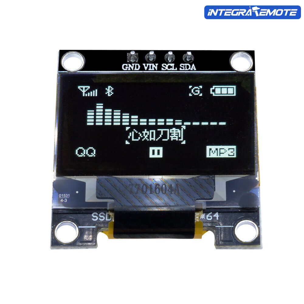 0.49/0.69/0.91/0.96/1.3 inch OLED Display Module IIC I2C/SPI Screen For Arduino - Picture 38 of 58