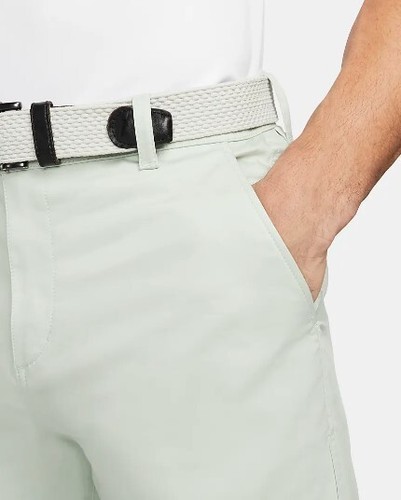 Nike Dri Fit UV 9" Chino Golf Shorts Waist Size 40 Seafoam DA4142-017 NEW - Picture 3 of 6