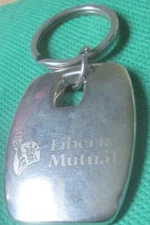LIBERTY MUTUAL thick metal keyring key chain keychain 2", some RUB