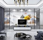 3D Mountain Marble G13386 Wallpaper Wall Murals Removable Self-adhesive Honey