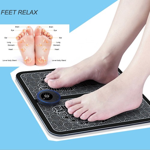 Electric Foot Massager Pad Muscle Pain Relax Machine Mats For Blood Circulation - Picture 8 of 10
