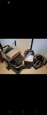 Trio Chicco Living Smart 3 en 1 - poussette coque nacelle - Photo 1/4