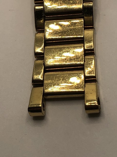 Michael Kors Watch Parts Partial Band Links Gold Tone Clasp 18/20mm GY5 | eBay