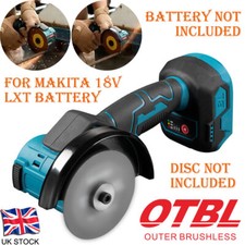 Brushless 4 Inch Compact Disc Cutter Angle Grinder for Makita 18V LXT battery