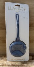 Lila  Jack New York Baby Pacifier Holder Case BPA Free Silicone In Blue