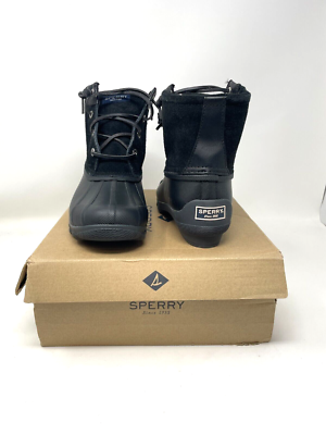 sperry syren gulf duck boot black