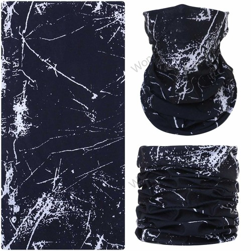 Tube Seamless Neck Warmer Tube Scarf Biker Ski Snood Balaclava Bandana FaceCover - Picture 149 of 193