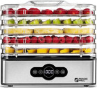 Máquina Deshidratadora De Alimentos Para Carne Seca De Res, 5 Bandejas Sin BPA