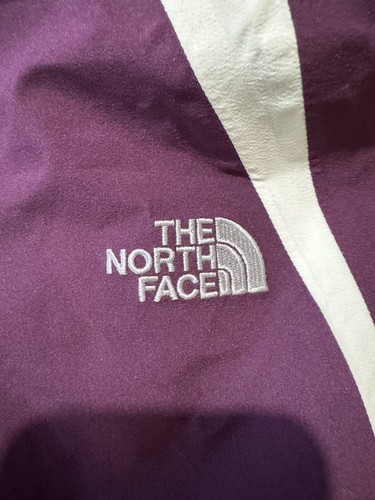 The North Face Girls XL Women’s Small Hyvent Purple White Winter Hooded Jacket - Picture 17 of 17