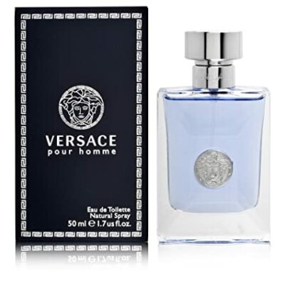 Versace Pour Homme 1.7Oz Men's Eau de Toilette Fragrance for sale