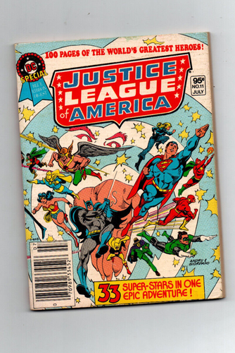 DC Blue Ribbon Digest Special #11 - Justice League of America - 1981 - sehr guter Zustand