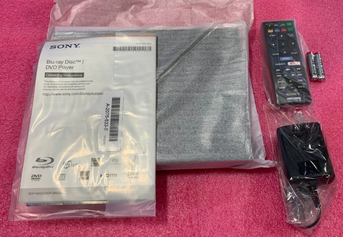 愛用 ◇SONY Blu-ray ◇BDP-S6500 PLAYER DVD ブルーレイプレーヤー