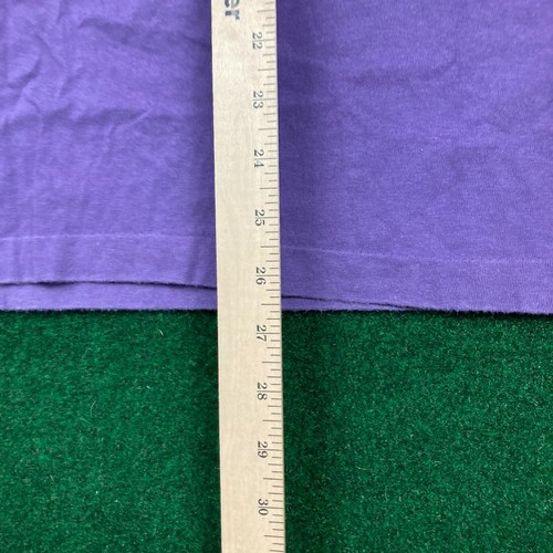 Vintage Disney Alice in Wonderland Shirt Mens L Purple Promo Single Stitch 90s - Picture 8 of 9