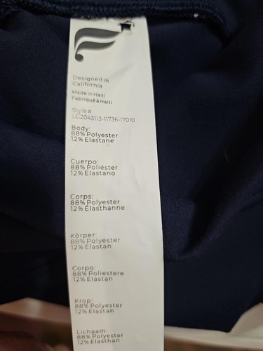 Leggings Fabletics Power Hold 3/4 con espalda cruzada entrecruzada. Talla XXS - Imagen 8 de 9