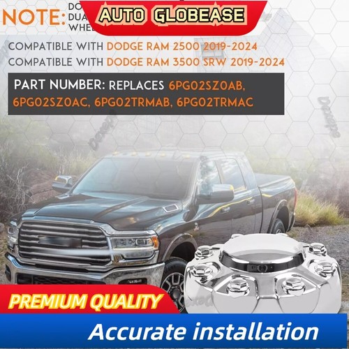 For 2019 2020 2021 RAM 2500 3500 WHEEL CAP COVER HUB CAP OEM 6pg02trmab SILVER - Picture 5 of 8