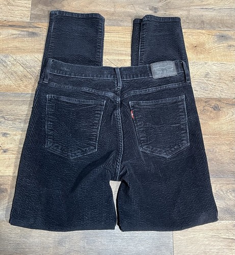 Levi’s 311 SZ 29  Women’s Charcoal Corduroy Skinny Shaping Jeans - Picture 2 of 5