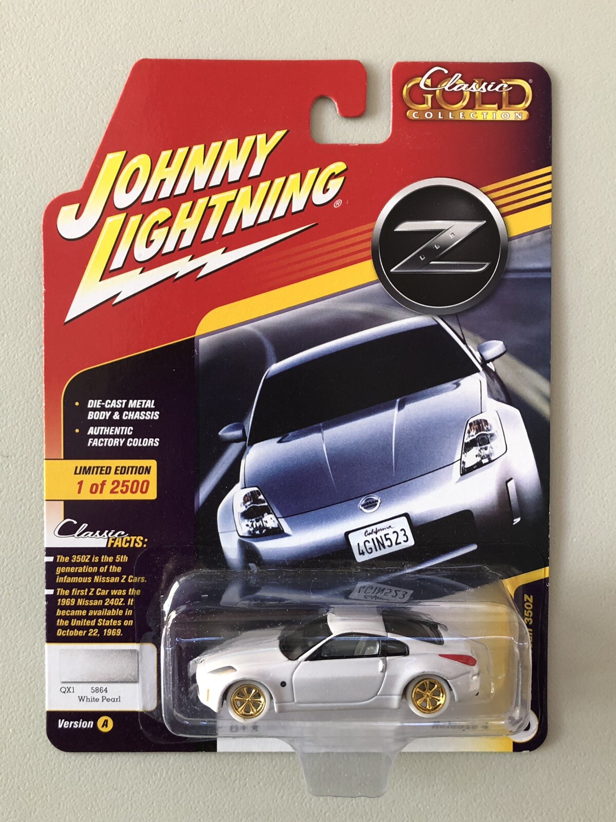 Johnny ljusning Whiting Whiting Chase 2004 NISSAN 350Z KLASS guld 4A WOW Johnny ljusning Whiting Whiting Chase 2004 NISSAN 350Z KLASS guld 4A WOW