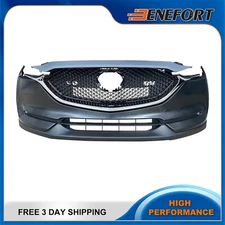 Fits 2017-2021 Mazda CX-5 W/O Parking Aid Front Bumper Cover Kit W/ Fog Lights