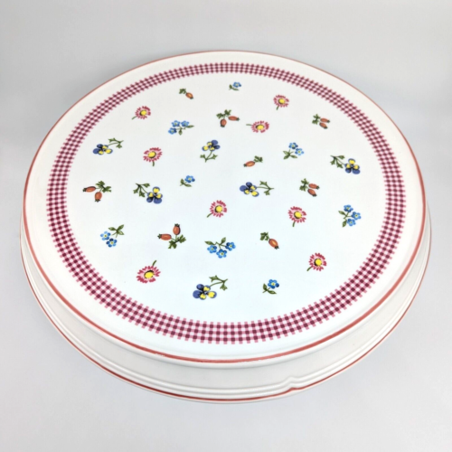 Villeroy & Boch Kuchenständer Petite Fleur 14" Standfuß Serviertablett Platte 1748 - Bild 4 von 9