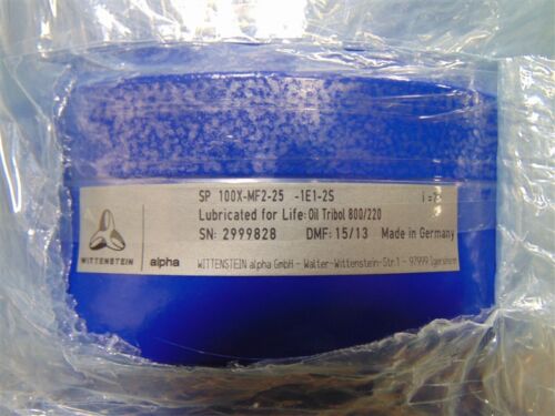 NEW Wittenstein alpha SP 100X-MF2-25-1E1-2S Servo Motor Gearhead - Picture 3 of 3