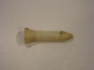 1x Bolzen Befestigung für Stoßdämpfer ca. 73mm Waschmaschine Privileg 9415