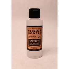 Mission Models MMA-002 RC Lexan Paint Airbrush 2oz Bottle Thinner / Reducer