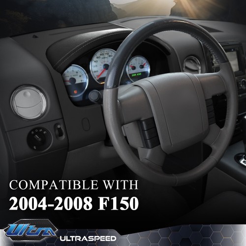 Fit For 2004-2008 Ford F150 Dash Speedometer Instrument Cluster Bezel Black - Picture 10 of 12