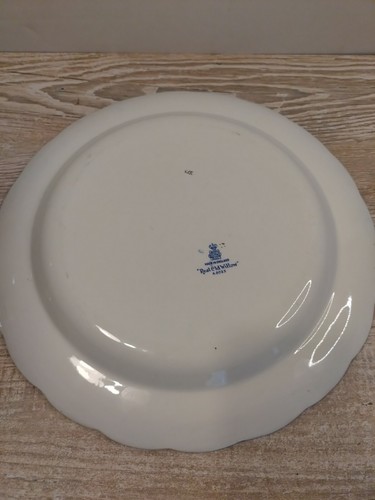 Booth's "Real Old Willow" Serving Plate - A8025 13.5" - Picture 4 of 5