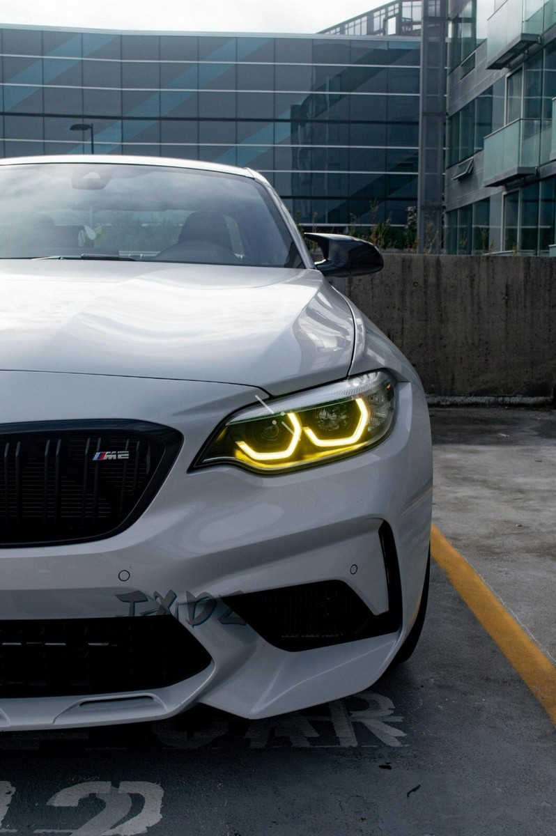 Yellow Angel Eyes DRL For 2018 BMW F23 F22 F87 M2 230i M240i LCI