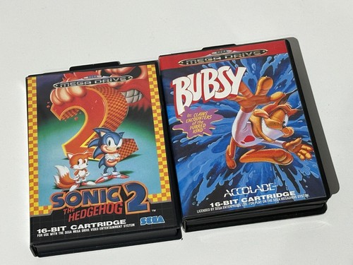 Sega Mega drive Telstar double Value Pack Sonic 2 & Bubsy - Picture 7 of 8