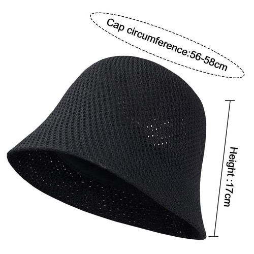 Wide Brim Straw Hat Hollow Sun Visor Cap New Beach Cap for Outdoor Summer - Picture 2 of 19