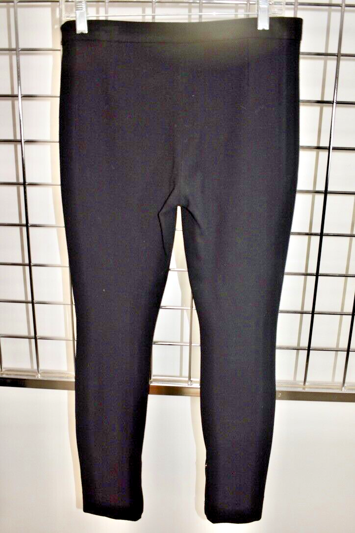 DOLCE & GABBANA Black Zipper Hem pants Size 42 / 6 US On