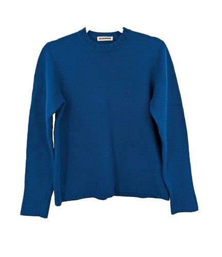 JIL SANDER Sweaters【関税送料込】 NWT $2180 Jil Sander Black Cotton Structured Rib Wrap Back