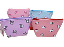 Sanrio Mini Pouch Set of 4   Hello Kitty, My Melody, Kuromi, Cinnamoroll