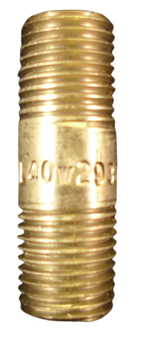 WARD Stainless Steel Pipe Nipple 1/4" x 1-1/2" Type 304 304l - Picture 2 of 2