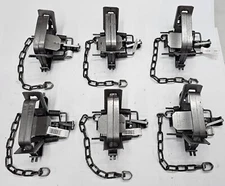 (PACK 6) Duke # 4 Coil Spring Traps 0502 Beaver Bobcat Coyote Lynx Trapping