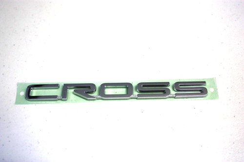 2022-2024 Toyota Corolla Cross Rear Liftgate Hatch "Cross" Emblem Nameplate, OEM