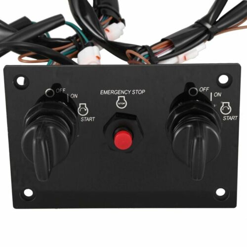 Boat Outboard Dual Ignition Key Switch Panel for Suzuki Outboard Engine OEM - Foto 2 di 8