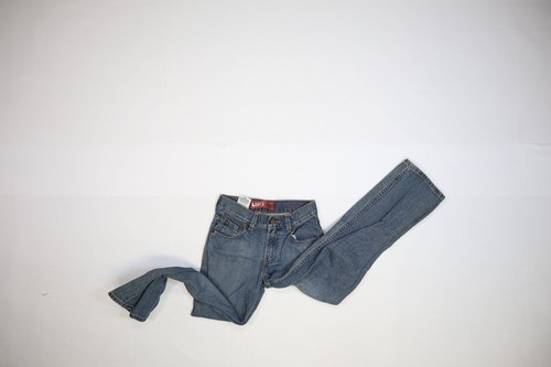 Levi's 550 Relaxed Fit 5 Pocket Denim Jeans 100% Cotton Solid Pants Boys 25x25 - Picture 5 of 11