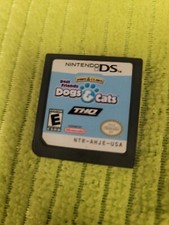 Paws & Claws Dogs Cats Best Friends (Nintendo DS, 2007) Cart Only! Tested
