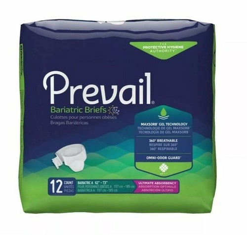 Prevail Specialty Brief, Bariatric A, 2X-Large, Heavy Abs., PV-017