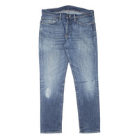 LEVI'S 511 Jeans Mens Blue Slim Straight Denim Stone Wash W34 L32