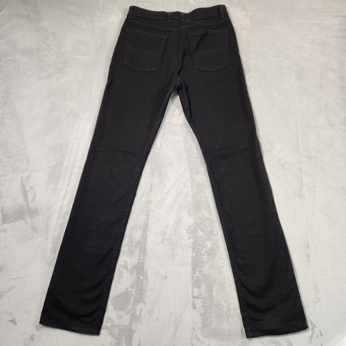 RM WILLIAMS WOMENS JEANS TJ217 SIZE 11R BLACK STRAIGHT STRETCH MID RISE - Picture 12 of 13