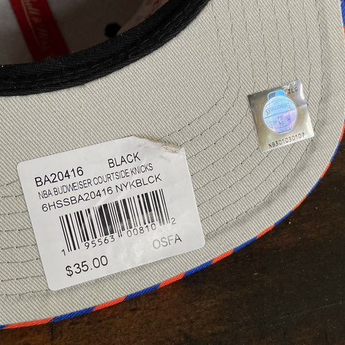 Mitchell & Ness Budweiser NBA Courtside New York Knicks Snapback Mütze Cap RAR - Bild 6 von 8