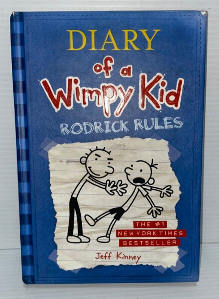 Diary of a Wimpy Kid-Jeff Kinney-Lot Of 5-(3 Hardcover-2 Diary of a Wimpy Kid-Jeff Kinney-Lot Of 5-(3 Hardcover-2