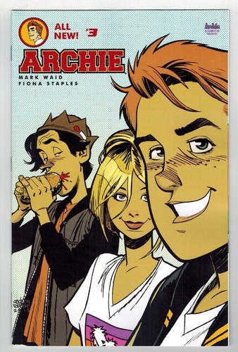 ARCHIE VOL 2 #3 COLLECTION OF 5 DIFFERENT COVERS - FIONA STAPLES ART - 2015 - Picture 5 of 5