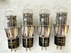 Sylvania 2A3 Foil Getter Black Plate NOS  Matched Pair